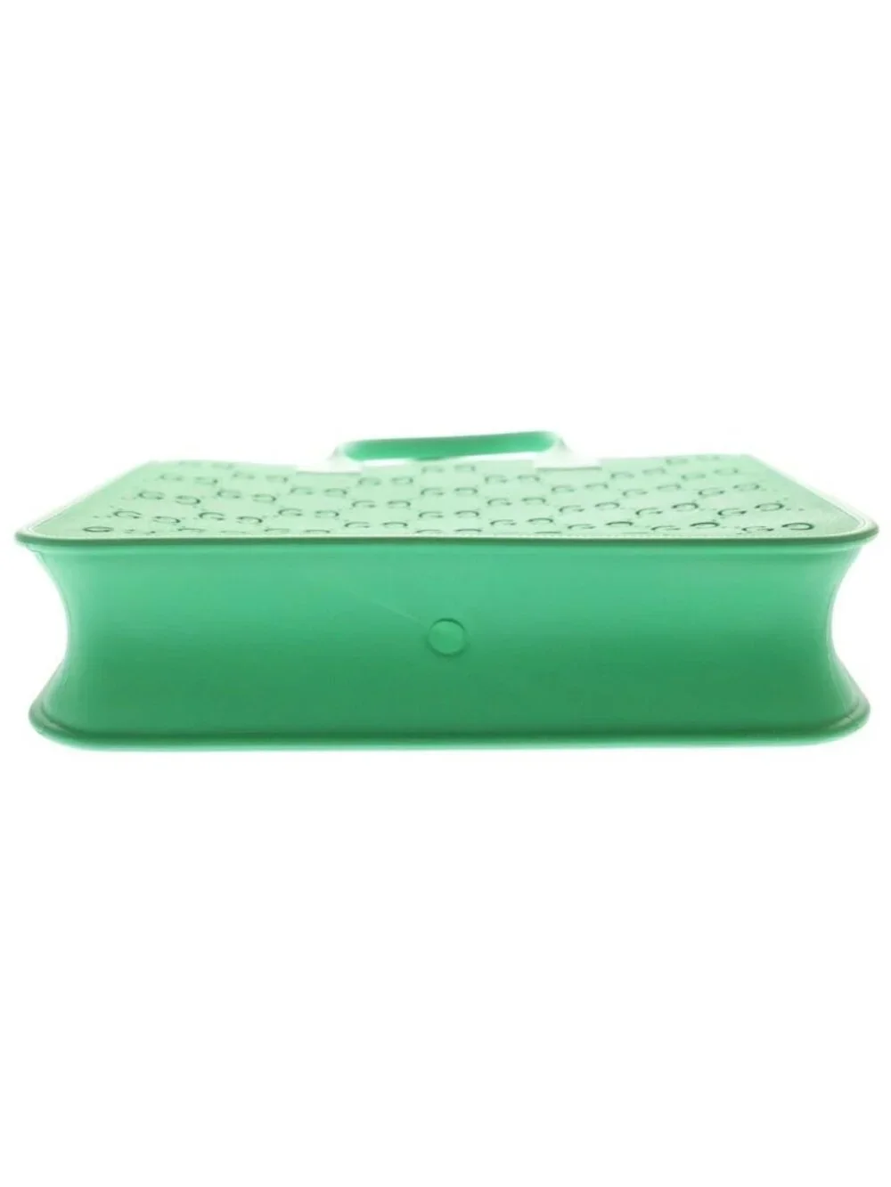 Gucci GG Children's Rubber Tote Handbag Green